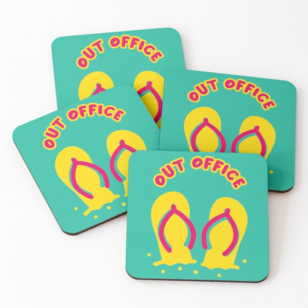 Item preview, Out of Office – Summer Flip-Flop Bliss designed and sold by Fritolive.