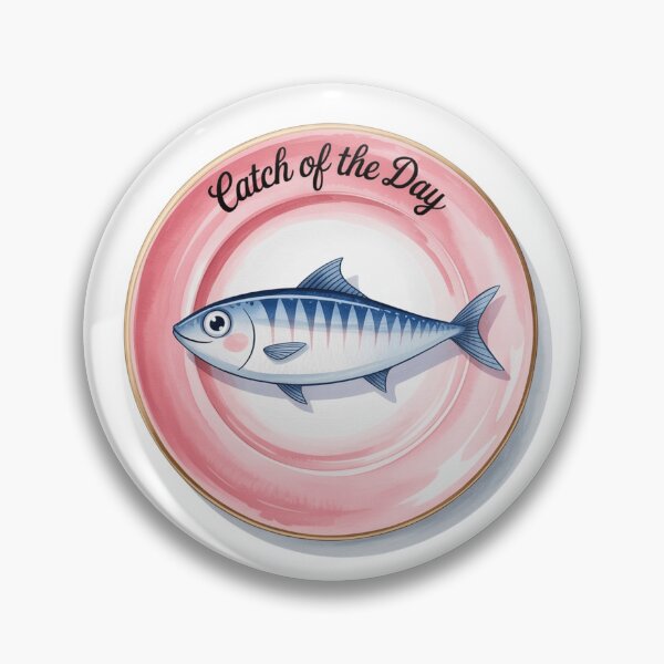 Item preview, Watercolor Sardines in a plate designed and sold by ArtQueen777.