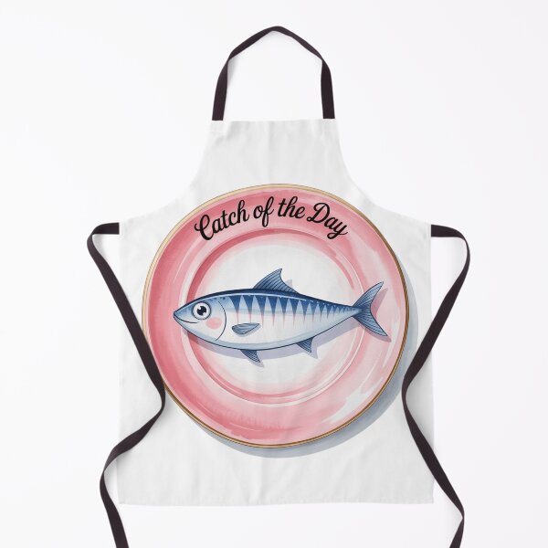 Item preview, Watercolor Sardines in a plate designed and sold by ArtQueen777.