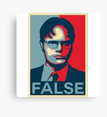 Dwight Schrute Canvas Print