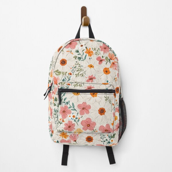 Item preview, Vintage-Inspired Vibrant Blooms and White Daisies designed and sold by CoolPixels.