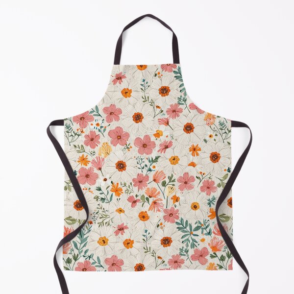 Item preview, Vintage-Inspired Vibrant Blooms and White Daisies designed and sold by CoolPixels.