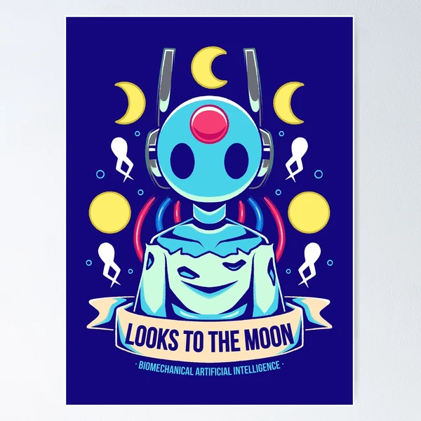 Looks to the Moon