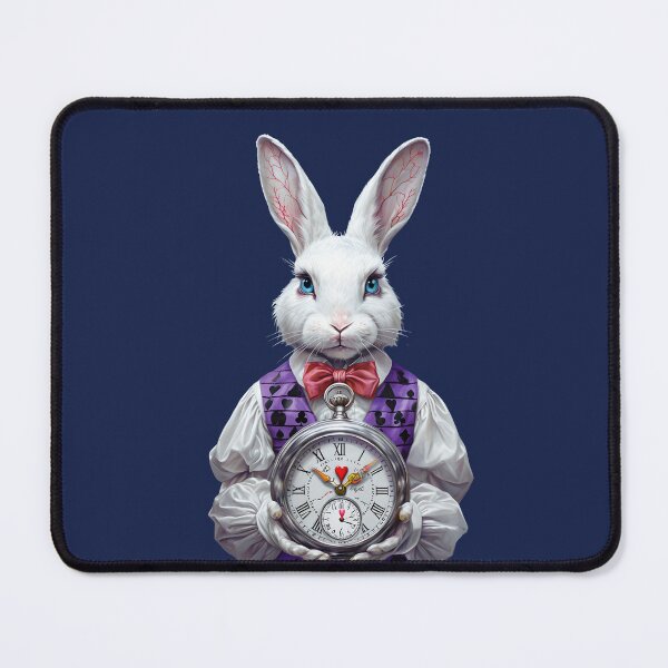 Item preview, Wonderland White Rabbit - Late for Tea designed and sold by ArtisticDesignsbyLinda.