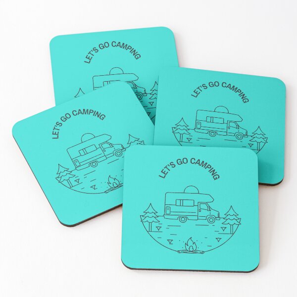 Item preview, Let's Go Camping T-Shirt & Other Accessories designed and sold by Kats Tees.