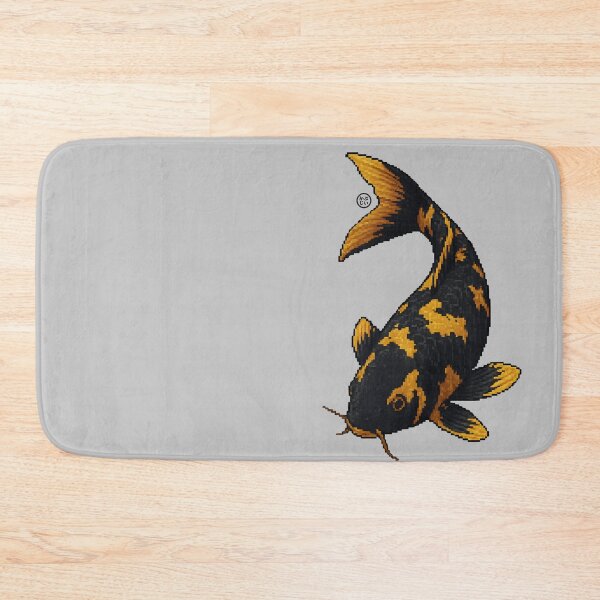 Item preview, Koi Fish - Pixel Art - 8bit graphics 16bit graphics - Retro Fish Art - Utsurimono KoiFish designed and sold by Kabuji Store.