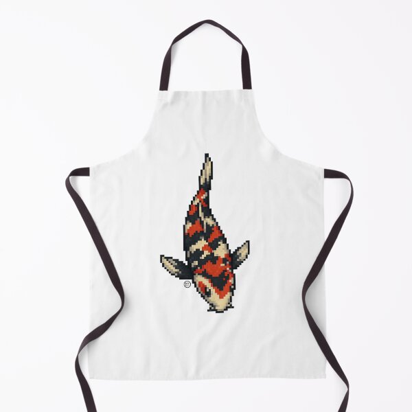 Item preview, Showa Koi Fish - Pixel Art - 8bit graphics 16bit graphics - Retro Fish Art - Showa KoiFish designed and sold by Kabuji Store.