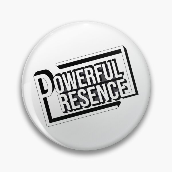 Item preview, Powerful Presence – Bold Motivational Design Celebrating Inner Strength and Confidence designed and sold by ArtsyExplorer.