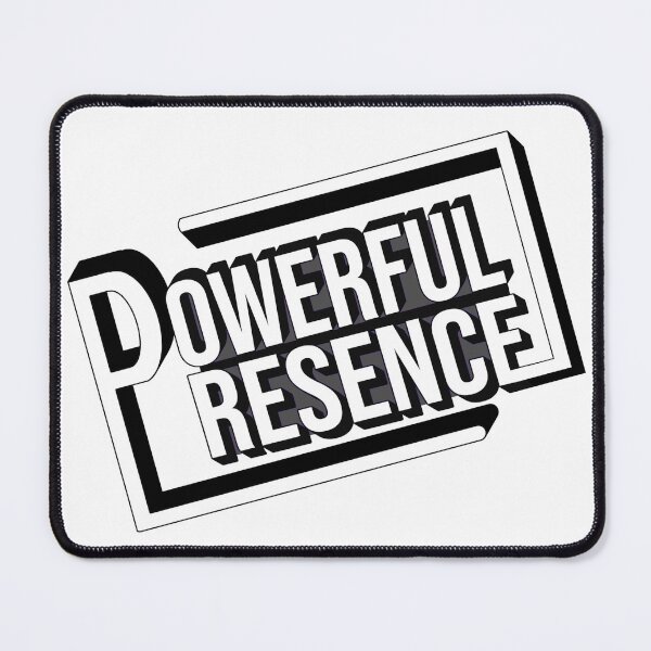 Item preview, Powerful Presence – Bold Motivational Design Celebrating Inner Strength and Confidence designed and sold by ArtsyExplorer.