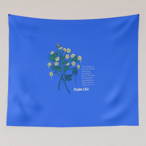 Item preview, Psalms 136 Give Thanks T-Shirt & Other Accessories designed and sold by Kats Tees.