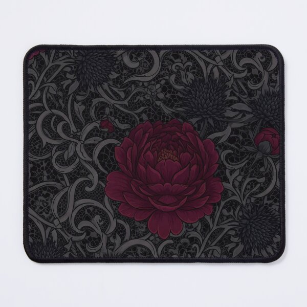Item preview, Victorian Gothic Dark Floral Seamless Pattern | Elegant Goth Decor designed and sold by Simple_Lines2025.