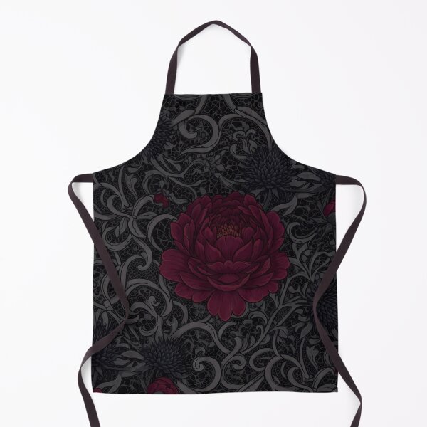 Item preview, Victorian Gothic Dark Floral Seamless Pattern | Elegant Goth Decor designed and sold by Simple_Lines2025.