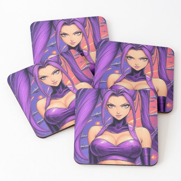 Item preview, Purple-Haired Space Woman designed and sold by ObsidianDreamer.
