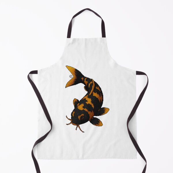 Item preview, Koi Fish - Pixel Art - 8bit graphics 16bit graphics - Retro Fish Art - Utsurimono KoiFish designed and sold by Kabuji Store.