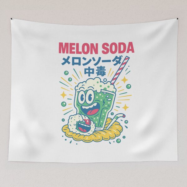 Item preview, Melon Soda Overdose designed and sold by BeetleDots.