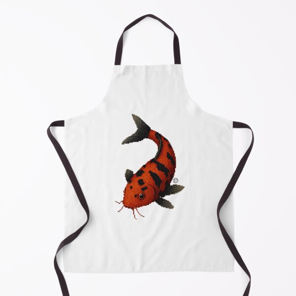 Item preview, Koi Fish - Pixel Art - 8bit graphics 16bit graphics - Retro Fish Art - Bekko KoiFish designed and sold by Kabuji Store.