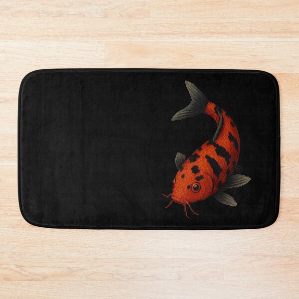 Item preview, Koi Fish - Pixel Art - 8bit graphics 16bit graphics - Retro Fish Art - Bekko KoiFish designed and sold by Kabuji Store.
