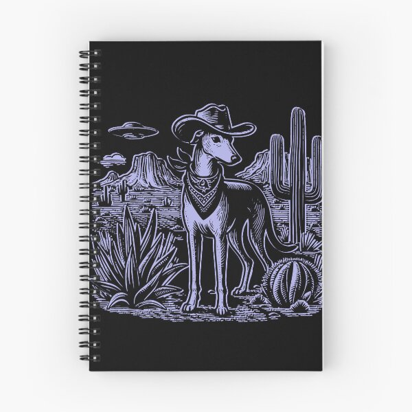 Artikelvorschau, Windhund UFO Western Cowboy Violett entworfen und verkauft von Jcat7.