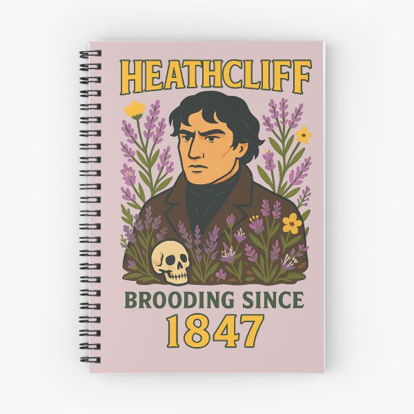 Item preview, Heathcliff- Brooding Since 1847 designed and sold by GlitchBaby.