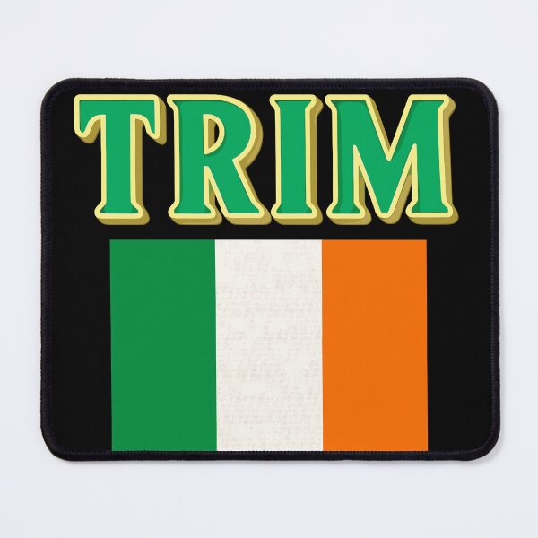 Item preview, Trim County Meath with Irish Flag designed and sold by OliDesigns.