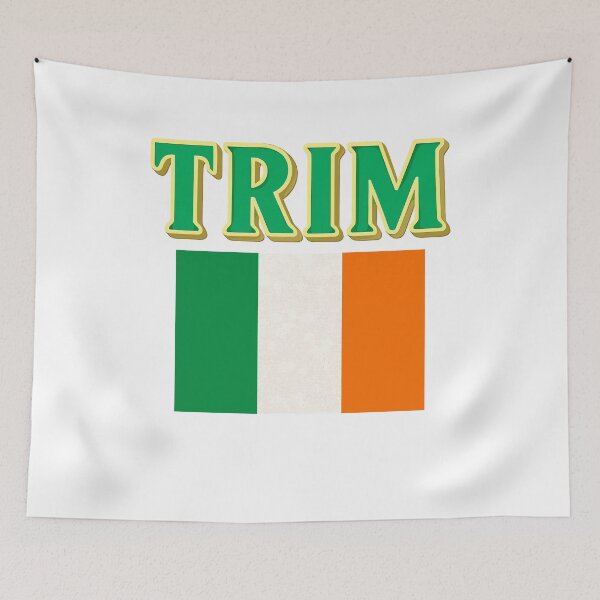 Item preview, Trim County Meath with Irish Flag designed and sold by OliDesigns.