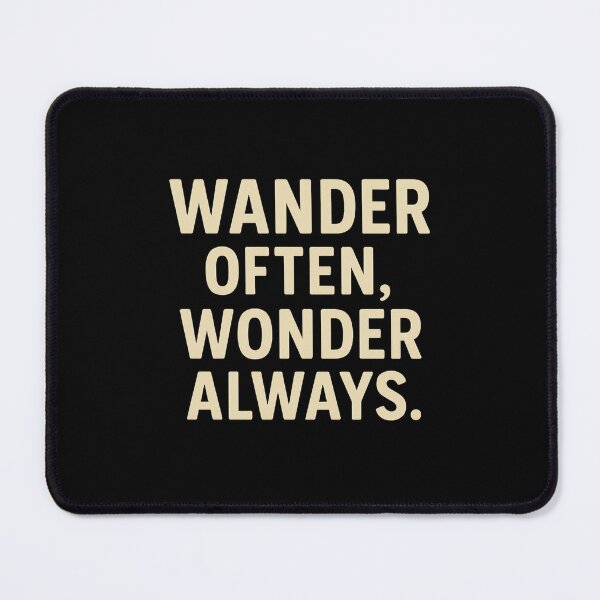 Item preview, Wander Often, Wonder Always. designed and sold by PLANTONE.