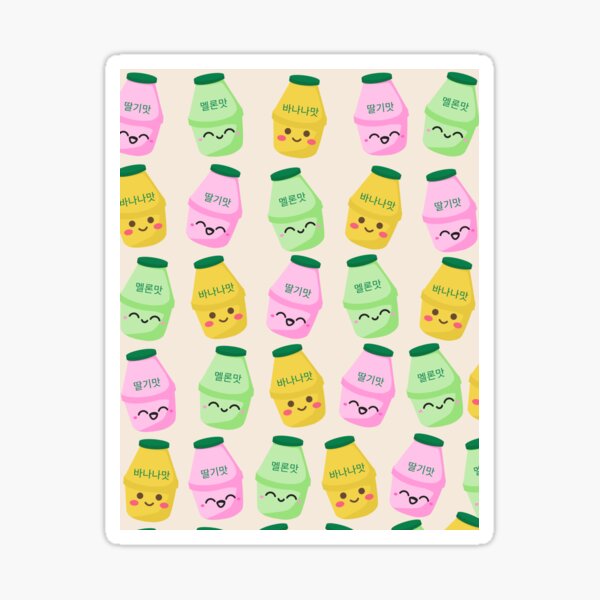 Item preview, 3 Flavors of Happy And cute Korean Milk designed and sold by JY-Horizons.