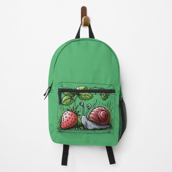 Item preview, The Curious Snail and the Giant Strawberry designed and sold by IraBum.