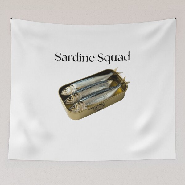 Item preview, Sardine Squad designed and sold by ArtQueen777.