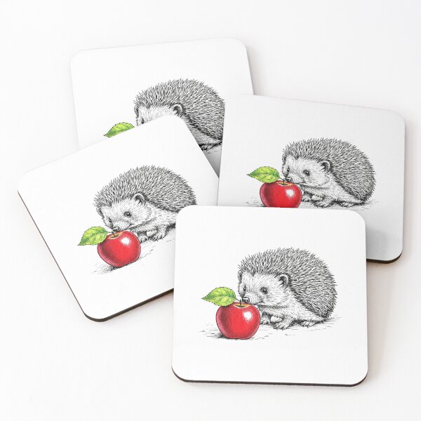 Item preview, Hedgehog Apple designed and sold by MargLandmeter.