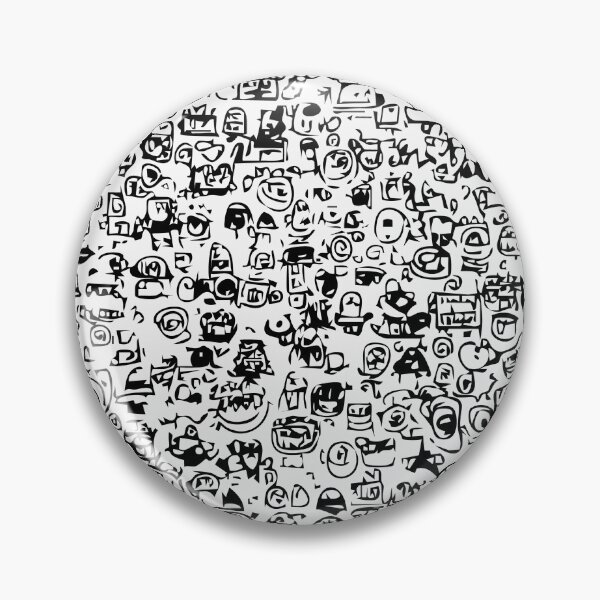 Item preview, Doodle Maze – Transparent Art Black designed and sold by SteadyRolling.