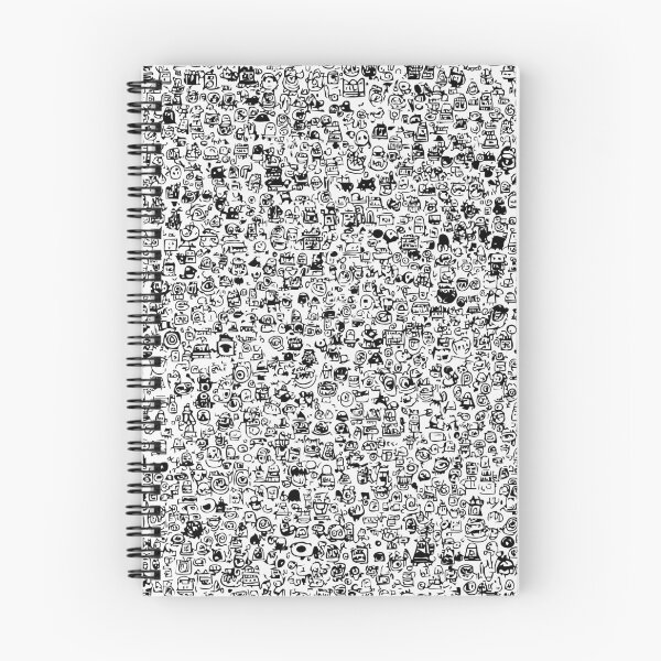 Item preview, Doodle Maze – Transparent Art Black designed and sold by SteadyRolling.