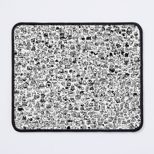 Item preview, Doodle Maze – Transparent Art Black designed and sold by SteadyRolling.