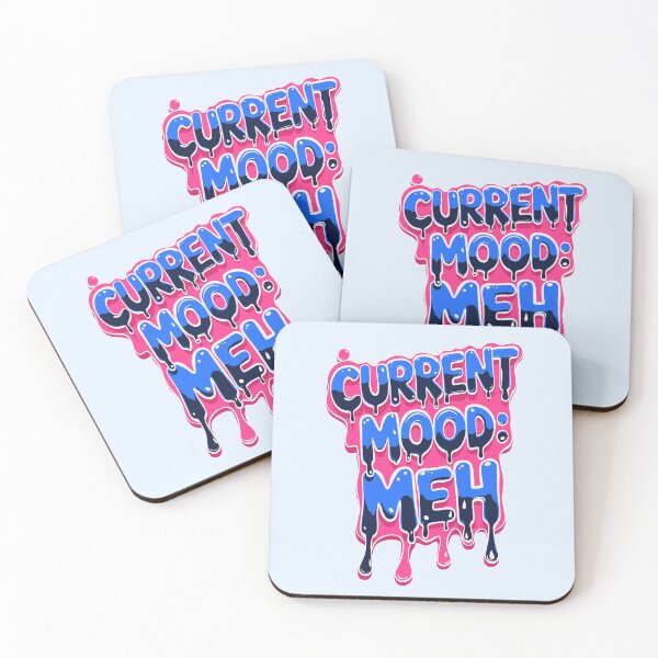 Item preview, Current Mood: MEH | Urban Neon Pop Graffiti designed and sold by FocusChillax.