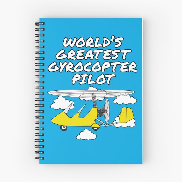 Item preview, World's Greatest Gyrocopter Pilot, Autogyro Aviation Enthusiast Funny (Yellow) designed and sold by doodlerob.