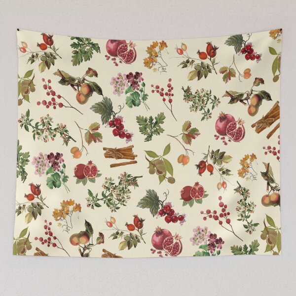 Item preview, Vintage Cozy Autumn Pattern for Home Decor  designed and sold by HealthCoreCommunity.