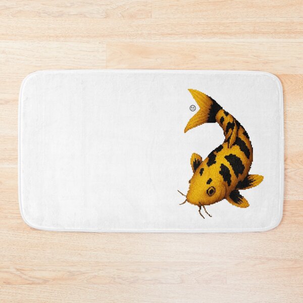 Item preview, Koi Fish - Pixel Art - 8bit graphics 16bit graphics - Retro Fish Art - Bekko KoiFish designed and sold by Kabuji Store.