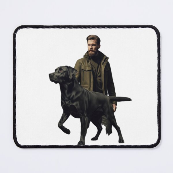 Item preview, FUNNY BLACK HUNTING DOG designed and sold by Obinne.
