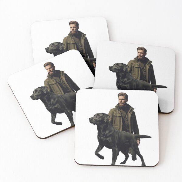 Item preview, FUNNY BLACK HUNTING DOG  designed and sold by Obinne.
