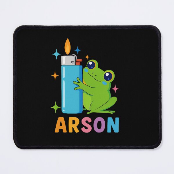 Item preview, Chaotic Frog and Lighter – Cute Arson Meme Frog Art designed and sold by haitrieuic96.