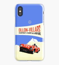 Ollon-Villars Hill Climb iPhone Case