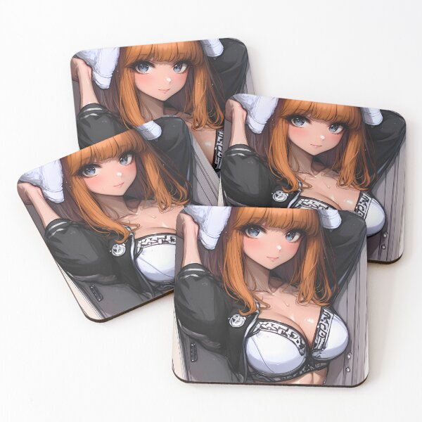 Item preview, Saori Takebe Girls und Panzer Playful Look with Orange Hair designed and sold by telchimabukar.