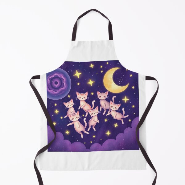 Item preview, Celestial Whiskers A Cosmic Ballet of Starlit CatsDawn designed and sold by C1self.