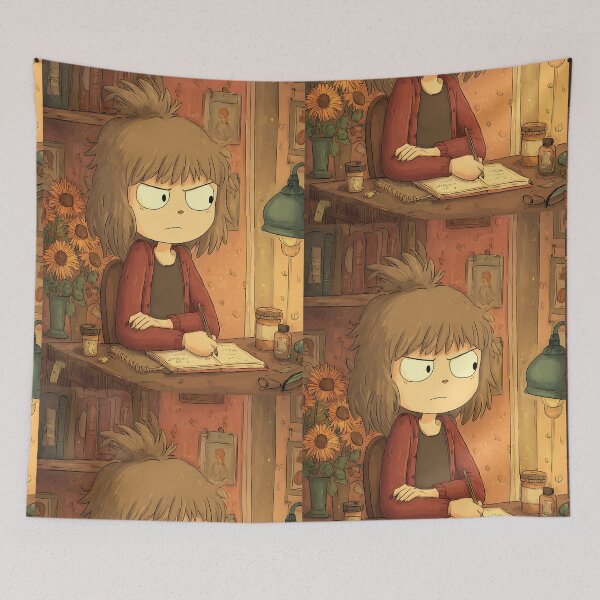 Item preview, Focused Lofi Chill Study designed and sold by bapupa.