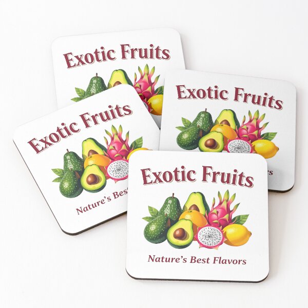 Item preview, EXOTIC FRUITS - NATURE'S BEST FLAVORS designed and sold by KISHNAY-FASHION.