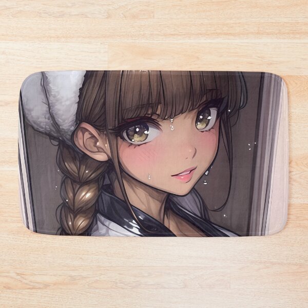 Item preview, Saori Takebe Girls und Panzer Game Girl Braided Confidence in Fuzzy Cap designed and sold by yinttigrric.
