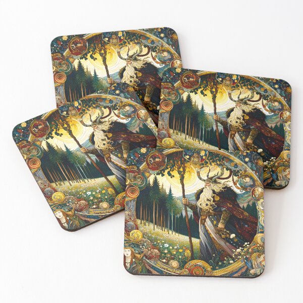 Item preview, Odin in Summer | Light of the Nine Realms designed and sold by Stoneflower-Art.