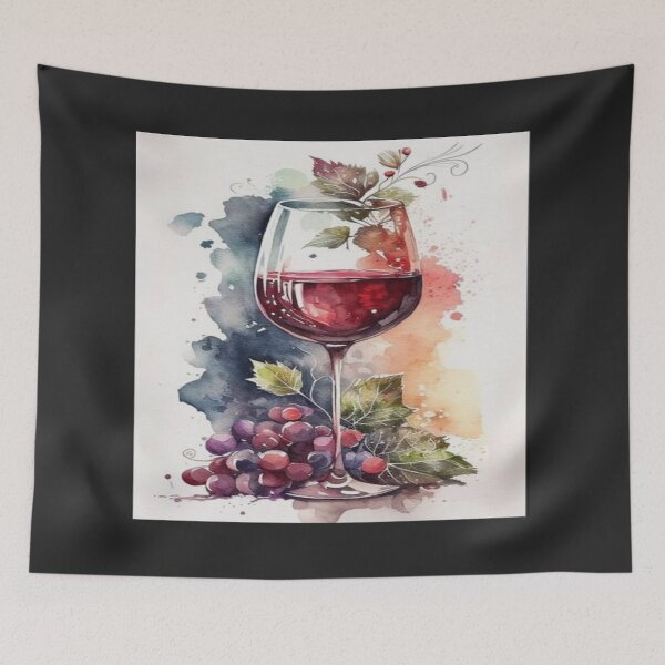 Item preview, beautiful handmade drawing of a toast to nature beauty designed and sold by NivyasArtistry.