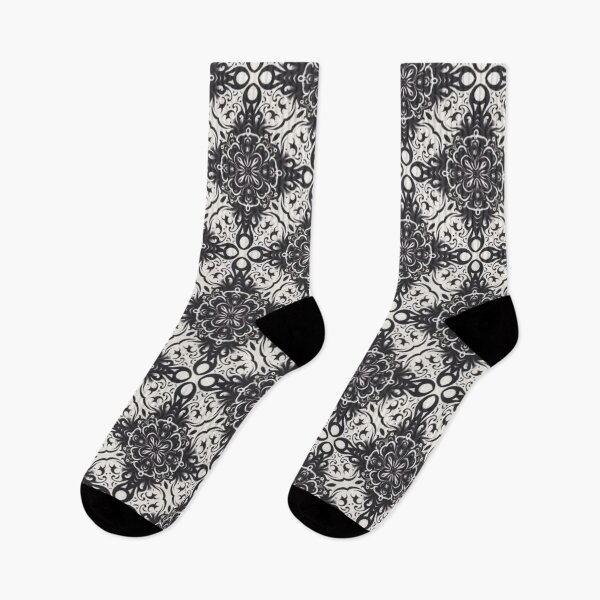 Item preview, Black and white doodles  designed and sold by ritusdesigns.