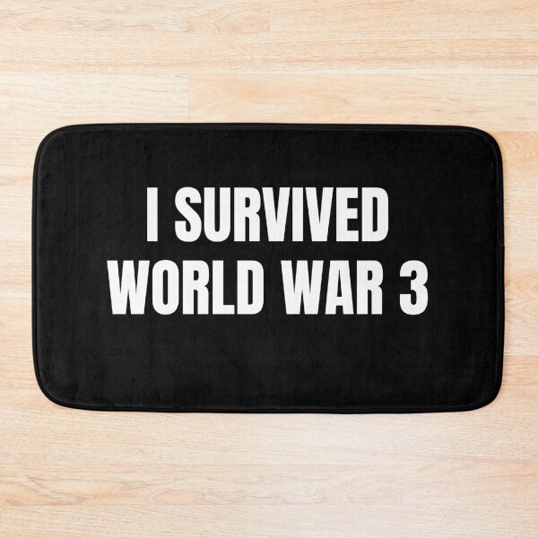 Item preview, I Survived World War 3 designed and sold by sydney-syder.